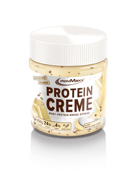 IronMaxx Protein Creme White Choc Crisp MHD 02-2025