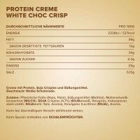 IronMaxx Protein Creme White Choc Crisp MHD 02-2025