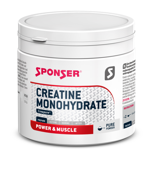 Sponser Creatine Monohydrat Pulver 300g Dose