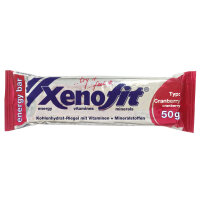 Xenofit energy bar Kohlenhydrat-Riegel Ingwer/Limone 03-2025