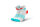 Incylence Running Peaks Low-Cut Socken Cyan Inferno