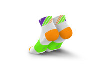 Incylence Running Ladders Low-Cut Socken Orange Green