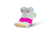 Incylence Ultralight Strikes Low-Cut Socken White Pink