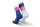 Incylence Ultralight High-Cut Socken Mirrored Pink