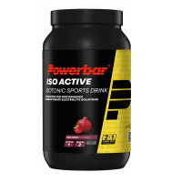 2 PowerBar Iso Active 1320g Dosen + 0,75lt Trinkflasche je 1 Dose Orange + Red Fruit