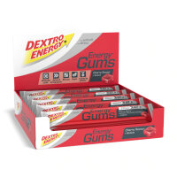 Dextro Energy Gums Fruchtgummis 15er Box Strawberry-Rhubarb