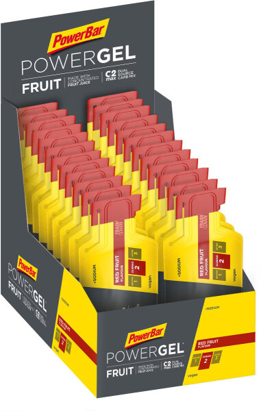 PowerBar Gel 24er Box MHD 02-2025 Red Fruit