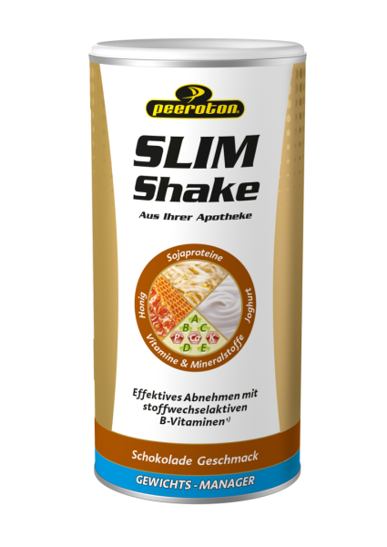 Peeroton Slimshake Gewichtsmanager 500g Dose Schokolade MHD 04-2025