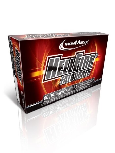 IronMaxx Hellfire Fatburner Tricaps Kapselbox MHD 04-2025