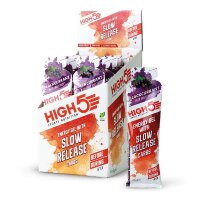 High5 Slow Release Energy Gel 14er Box Schwarze...