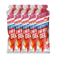 High5 Electrolyte Energy Gel 5er Pack Raspberry...