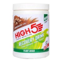 High5 Plant-Based Recovery Drink Schokolade 450g Dose MHD...