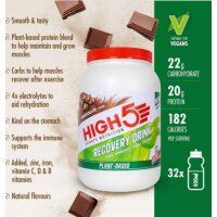 High5 Plant-Based Recovery Drink Schokolade 1600g Dose...