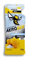 AEROBEE Energy Gel aus Honig LIQUID 5er Pack Erdnuss, Kakao & Guarana