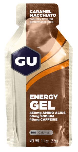 GU Energy Gel Caramel Macchiato + Caffein