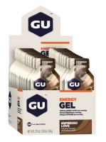 GU Energy Gel 24er Box Cola + Caffein