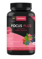 Headstart Focus Plus 1500g Pulverdose Waldbeere