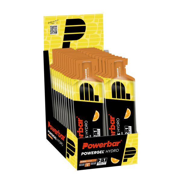 PowerBar Hydro 24er Gelbox Orange