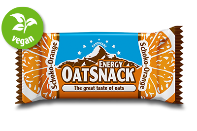 Oat Snack Energy Riegel Schoko - Orange (vegan)