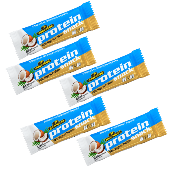 Peeroton Protein Snack Riegel 5er Pack Kokos