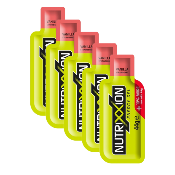 Nutrixxion Energy Gel 5er Pack Lemon Fresh + Koffein