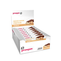 Sponser Crunchy Protein Bar Eiweißriegel 12er Box Raspberry (Himbeer)