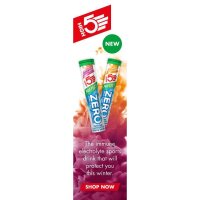 High5 Zero Active 1 x 20 Braustabletten Dose Orange & Cherry