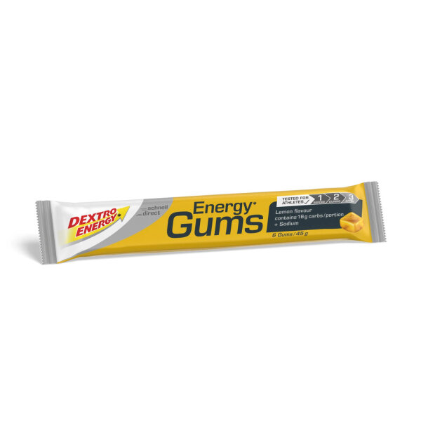 Dextro Energy Gums Fruchtgummis Lemon