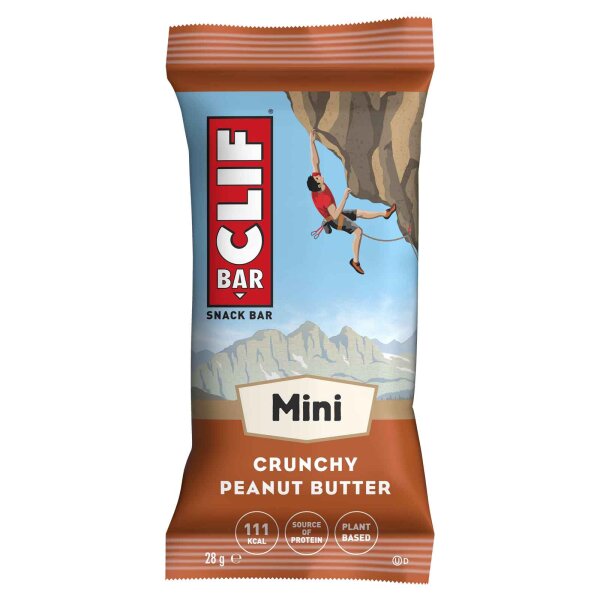 Clif Bar MINI Riegel Knusprige Erdnussbutter (Crunchy Peanut Butter)