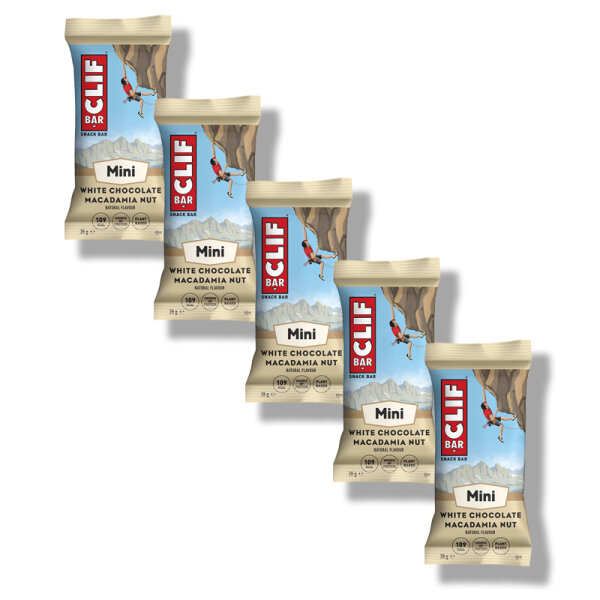 Clif Bar MINI Riegel 5er Pack Knusprige Erdnussbutter (Crunchy Peanut Butter)