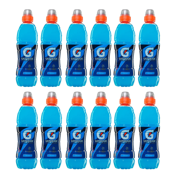 Gatorade Sports Drink Fertiggetränk 750ml 12er Box Cool Blue