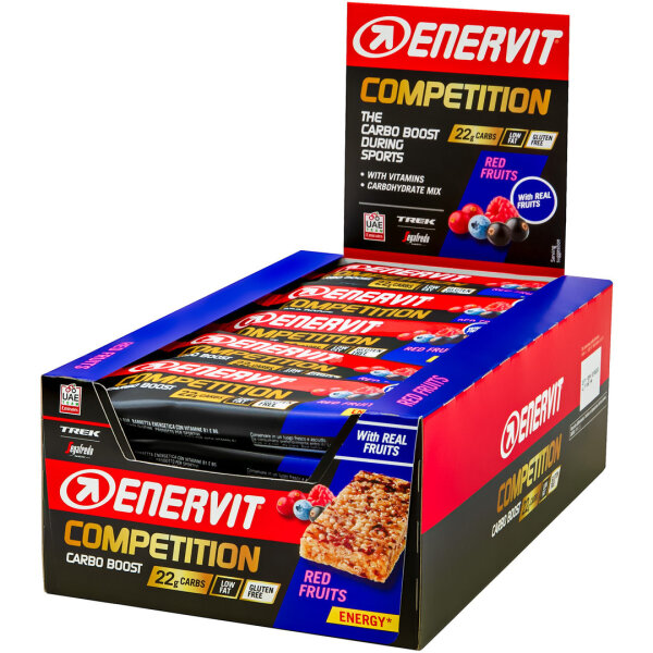 Enervit Power Sport Competition Riegel 25er Box Orange