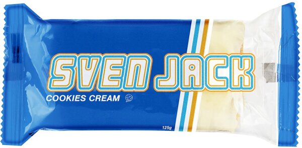 Sven Jack Energie Riegel 125g vegan Cookies-Cream