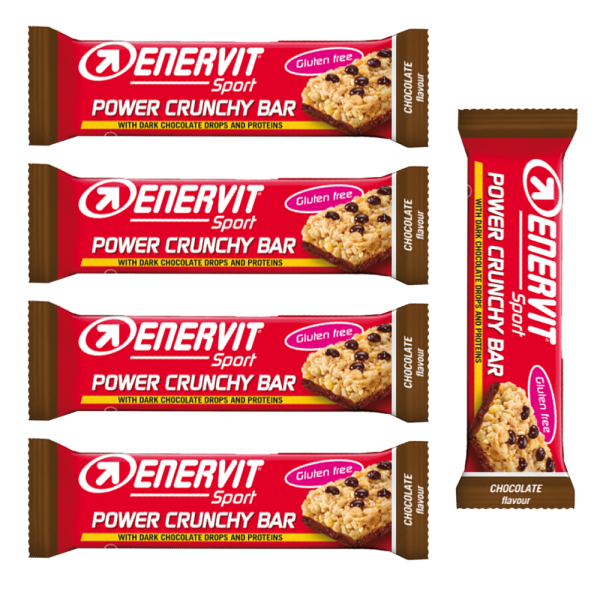 Enervit Sport Power Crunchy Bar Choco 5er Pack