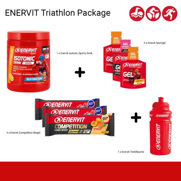 Enervit Triathlon Paket Cola-Banane-Orange