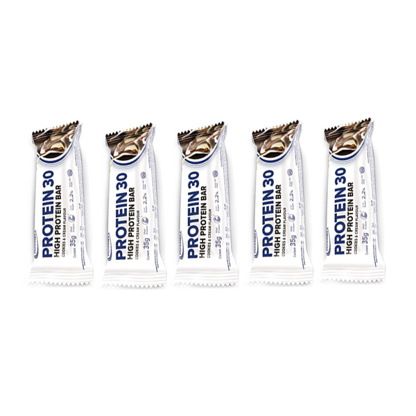 IronMaxx Protein 30 Eiweiß Riegel 5er Pack Cookie & Cream