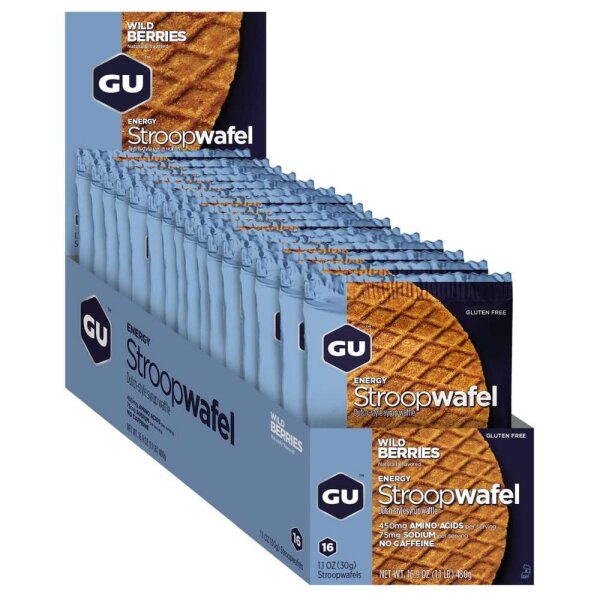 GU Energy Stroopwafel 16er Box gemischt