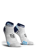 Compressport Pro Racing Socks V3 Running Low Cut weiss T2