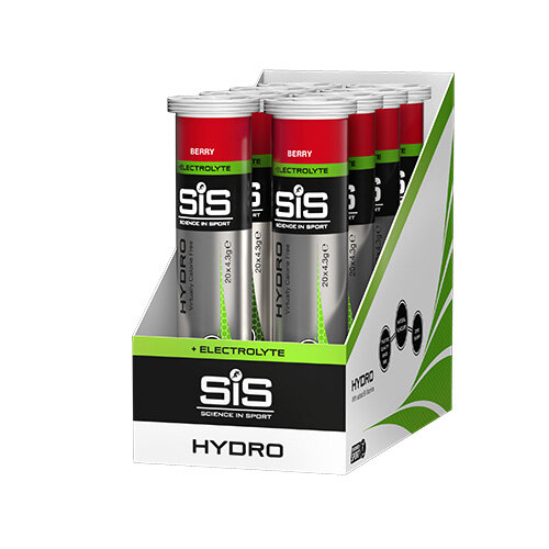 SIS Hydro Electrolyte 20er Brausetabletten Dose 8er Box Lemon