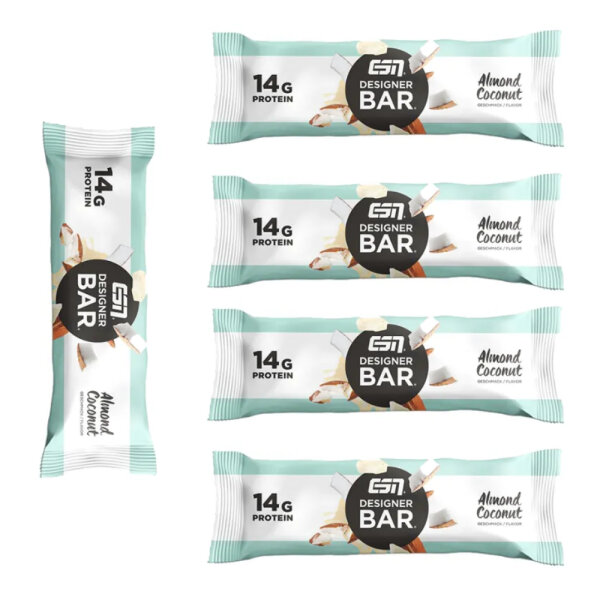 ESN Designer Bar 5er Pack Almond Coconut