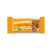 Hafervoll Organic Flapjack Riegel 5er Pack Cacao Nib & Hazelnut