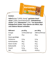 Hafervoll Organic Flapjack Riegel 5er Pack Banana & Brazil Nut