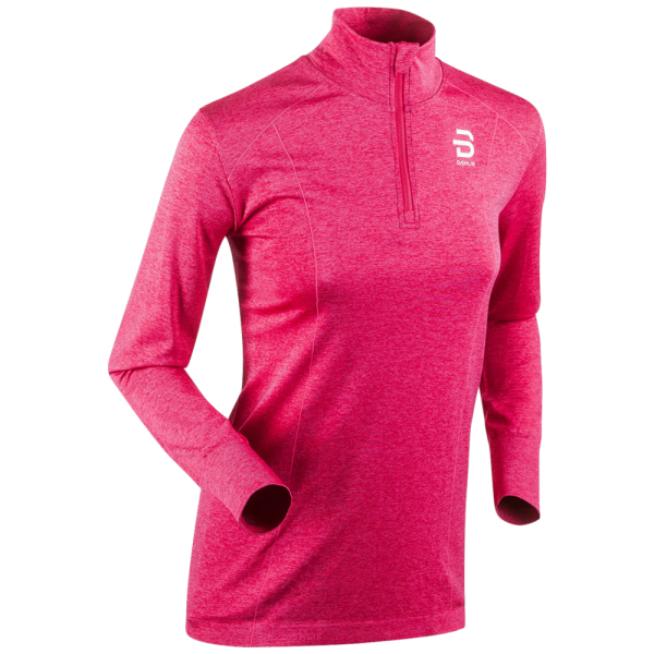 Daehlie Damen Half Zip Zone bright rose Größe XS / S