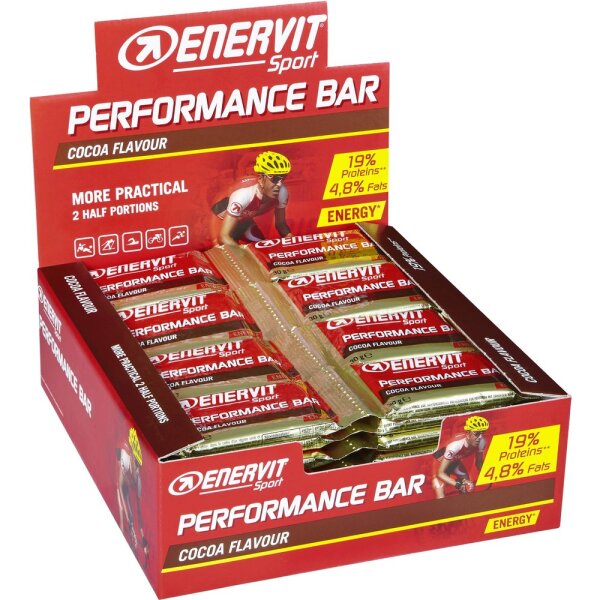 Enervit Sport Performance Bar Riegel (2x30g) 28er Riegelbox Lemon Cream