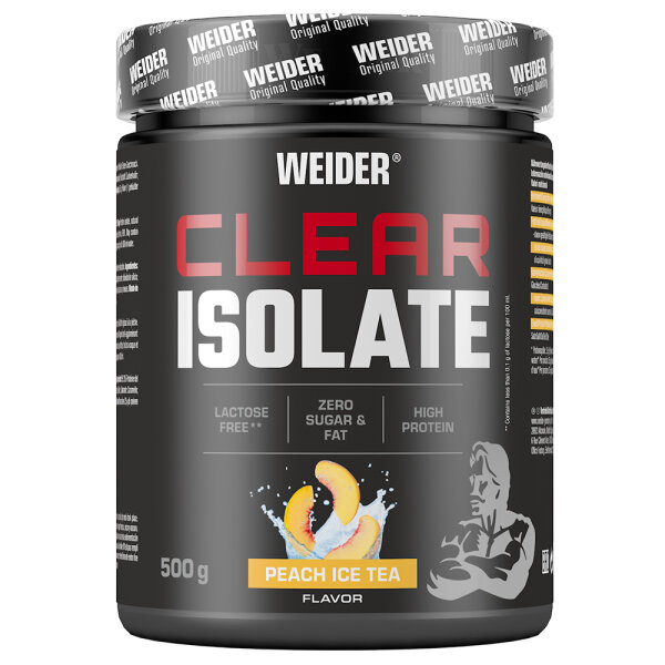 Weider Clear Isolate 500g Dose Peach Ice Tea