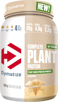 Dymatize Complete Plant (Vegan) Protein 836g Dose Smooth Vanille