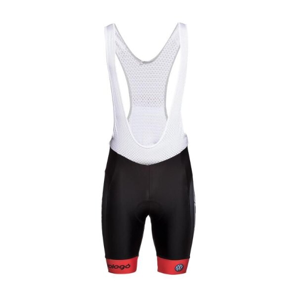 Felt Bio Racer Trägerhose schwarz-rot S