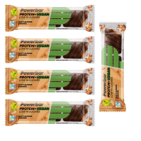 PowerBar Protein + Vegan Riegel 5er Pack Peanut Schoko