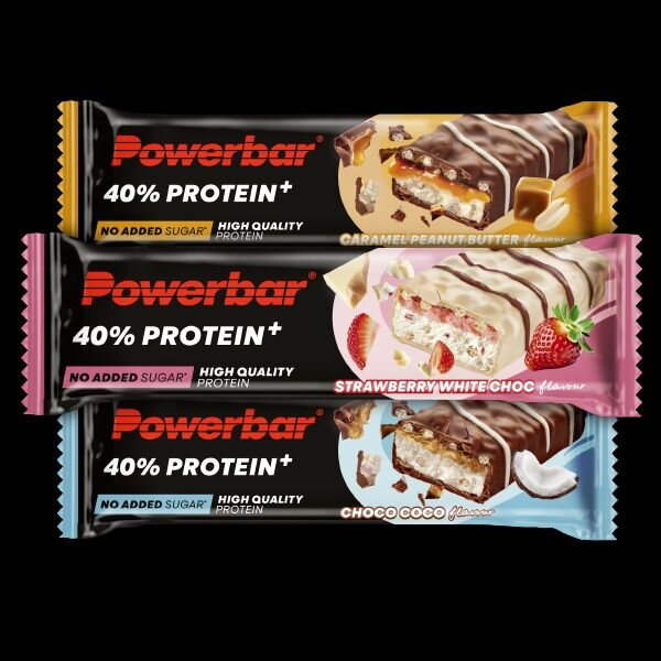 PowerBar 40% Protein+Crisp Riegel 12er Box Gemischt