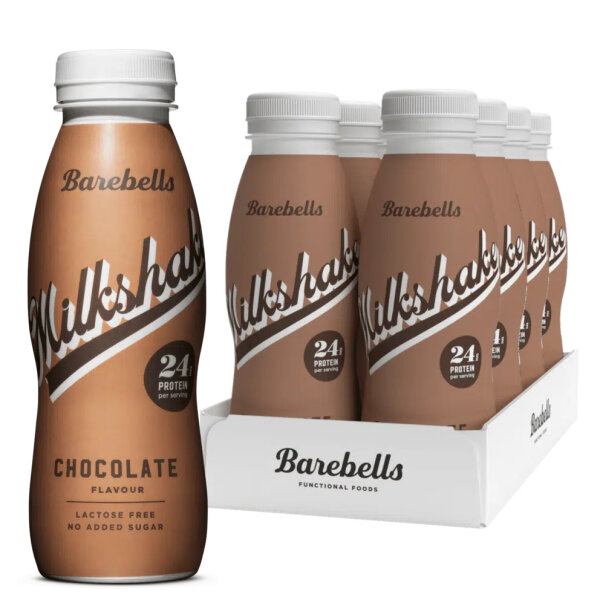 Barebells Milkshake 8er Tray  Chocolate